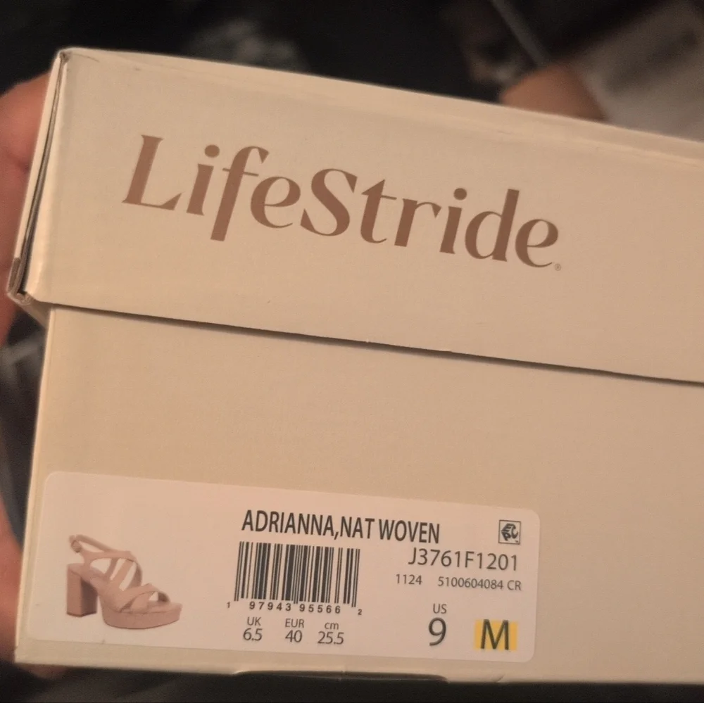 LifeStride Adrianna Women's Strappy Platform Dress Shoes Size 9